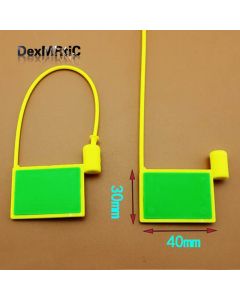 2pcs Electronic tag chip plastic seal RFID 900M RF cable tie lock 180mm long