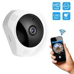 360 Degree Panoramic Wireless IP Camera Motion Detection Night Vision Indoor Outdoor Security System