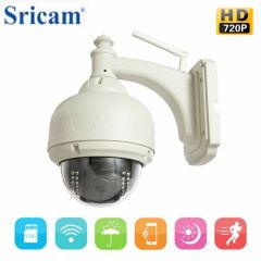 360-degrees Rotary Monitor Camera Outdoor HD 720P Wireless Wifi IP Dome Camera CCTV Security Surveil