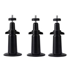 3pcs 90 degree Metal Wall Mount Rotating Ceiling Bracket Stand Holder For CCTV Surveillance Security