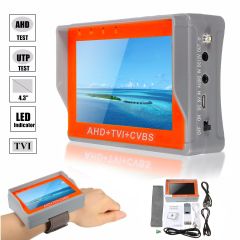 4.3 Inch HD AHD Camera Tester CCTV Tester Monitor AHD 1080P 960P 720P AHD Camera Testing UTP Cable T