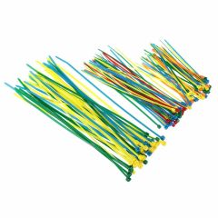 40Pcs Self-locking Cable Ties RJXHOBBY 2.5x100/3x150/4x200mm Mixed color Self-Locking Nylon Cable 