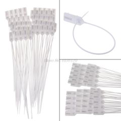 50pcs 0-50 DIY Nylon Cable Ties Tight Security Wire Logistics Self-locking Seals Oct10