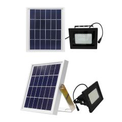 54 LED Remote Control Outdoor Solar Wall Light PIR Motion Sensor Solar Lamp Waterproof Infrared Sens