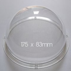 6.2 inch Outer Clear Color Acrylic Dome Camera Lens Housing Transparent Cover Replacement Outdoor