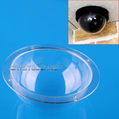 6 Inch Indoor / Outdoor CCTV Replacement Clear Acrylic Camera Dome Housing For Free Shipping 