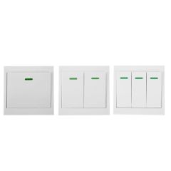 86 Wall Panel Remote Transmitter 1 2 3 Button Sticky RF Smart Wireless Remote Control 5-10 meters