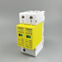 AC SPD 1P+N 10KA~20KA  D ~385V  House Surge Protector protection Protective Low-voltage  Arrester De