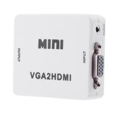 ALLOYSEED HDMI to AV/RCA CVBS Adapter 1080P Video Converter VGA2HDM Adapter Converter Box HDMI TO AV