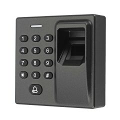 Biometric Fingerprint Recognition Device RFID Card Password Door Lock Access Control Keypad 