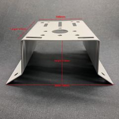 CCTV External Wall Corner Mounting Bracket 90 degree Universal Corner Plate Support Corner Stent