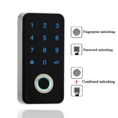 Cabinet Lock, Electronic Fingerprint Lock, Door Lock Smart, Keyless Password Touch High Security Loc