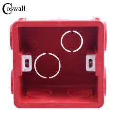 Coswall Patented Design Wall Internal Mounting Box Back Cassette 86*83*50mm for 86mm*86mm 