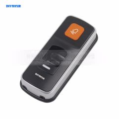DIYSECUR 1000 Users Fingerprint 125KHz RFID Card Reader 2 In 1 Door Lock Access Controller Kit Plast