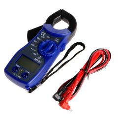 Digital Clamp Multimeter Ohmmeter Volt Tester LCD Meter AC DC Voltmeter Ammeter W329