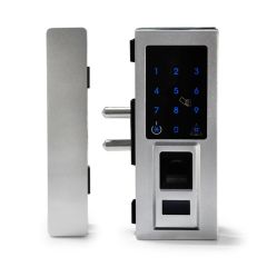 Digital Glass Door Lock Touch Screen Fingerprint Electronic Door Lock Password Lock Keyless Security