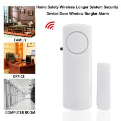 Door Window Wireless Burglar Alarm with Magnetic Sensor Home Safety Wireless Longer System Security 