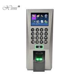 F18 Biometric Fingerprint Time Attendance And Access Control Color Screen With Keypad And TCP/IP Doo
