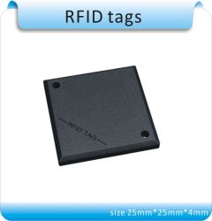 Free shipping 100pcs black City of optical fiber / sewer 125KHZ RFID Manage tags /EM4305 chips