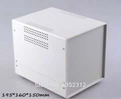 Free shipping one pcs 195*160*150mm Iron enclosure metal junction box diy iron case custom electroni