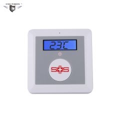 GSM Home Alarm System SOS Call Elderly Care Alarm Home Safety Security Equips LCD Temperature Detect