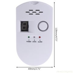 Gas Analyzer Combustible Gas Detector Nature Leak Location Determine Tester Gas Tester diagnostic to