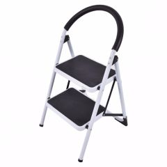 Giantex 2 Step Ladder Folding Stool Portable Heavy Duty 330Lbs Capacity Chairs Industrial Lightweigh