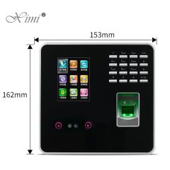 Good Quality High Speed Face Time Attendance Face recognition Time Clock With Fingerprint Door Acces