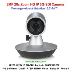 H.265 2mp 20x Zoom 3G-SDI IP Mini Video Conference Camera Support RTSP RTMP VISCA PELCO Protocols