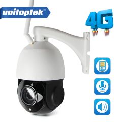 HD 1080P 3G 4G WIFI CCTV Camera SIM Card Speed Dome Wireless PTZ IP Camera Wi-Fi Outdoor 4X Optical 