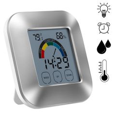 Hot Thermometer Humidity Monitor Alarm Timer Digital Mall Hygrometer Temperature Gauge Meter Sensor 