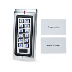 IP65 Waterproof Access Control System Kit Set Of RFID Card Reader Keypad With Electric Lock+Power Su