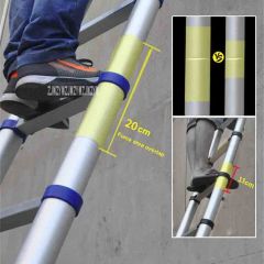 JJS511 High Quality Thickening Aluminium Alloy Herringbone Ladder Portable Household Telescopic 