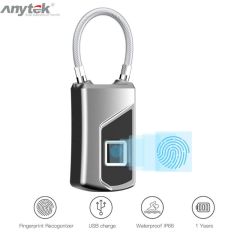 L1 Smart Keyless Fingerprint Lock for Car Motorcycle Bike Waterproof Security Anti-theft Door Suitca