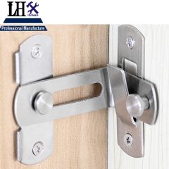 LHX YP263 Latch Deadbolt Hasp Bolt Door Lock for Bedroom Garden Gate Women Wardrobe Cupboard Home Ba