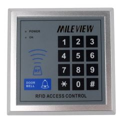 MILEVIEW Rfid Door Access Control System Kit Set + Electric Magnetic Door Lock +Rfid Keypad + Exit B