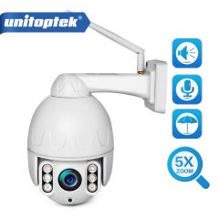 MINI PTZ WIFI IP Camera 1080P 5X ZOOM Outdoor Dome Wireless Onvif IP Camera 2.0MP Night Vision 50m 