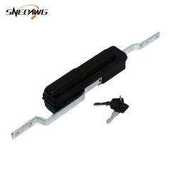 MS840-1 Zinc Alloy Cabinet Lock with Key 150x25mm Industrial Distribution Box Rod Control Lock 
