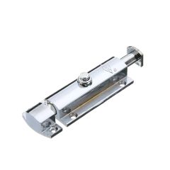 Mayitr 4 Inch Zinc Alloy Door Bolt Security Guard Square Door Latch Anti-theft Sliding Lock For Home