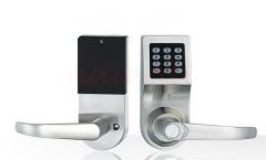 NED High security Electronic Induction Smart Digit Code Keypad Entry Door Lock With ID Reader Right 