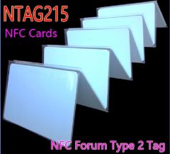 NFC NTAG215 Chip ISO14443A NFC Card RFID Tag for All NFC Mobile Phone 100pcs