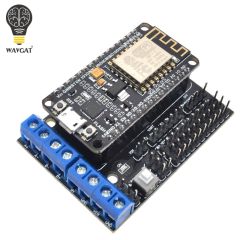 Node MCU Development Kit NodeMCU + Motor Shield Esp Wifi Esp8266 Esp-12e diy rc toy remote control 