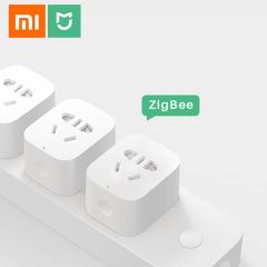 Original Xiaomi MiJia Smart Socket Plug Zigbee WiFi APP Wireless Remote Control Timer Switches Power