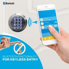 Password Lock Smart Phone Wireless Bluetooth Electronic Door Lock Phone APP Control Home Security Mi