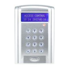 RFID standalone access control card reader with digital keypad 125KHz/13.56MHz smart card lock with 
