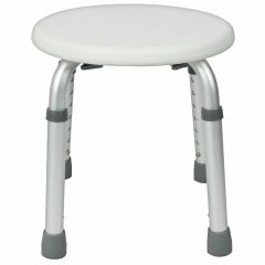Shower Stool - Adjustable Bath Tub Seat for Bathroom Safety & Shaving - Heavy Duty & Lightweight for
