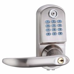 Smart Electronic Keyless Deadbolt Door Lock Unlock with Code + TM Card and Mechanical Key Right or L