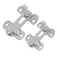 Stainless Steel Door Bolt Latch Slide Catch Lock Pet Cage Gate Home Safety