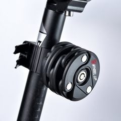 WHEEL UP High Quality Steel Anti Theft Bicycle Chain Lock Foldable Mini Bike Security Lock Zinc Allo