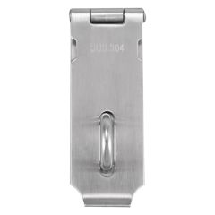 Waterproof Silver 304 Stainless Steel Padlock Hasp Bolt Door Latch Lock Padlock Hasp Staple 107mm*39